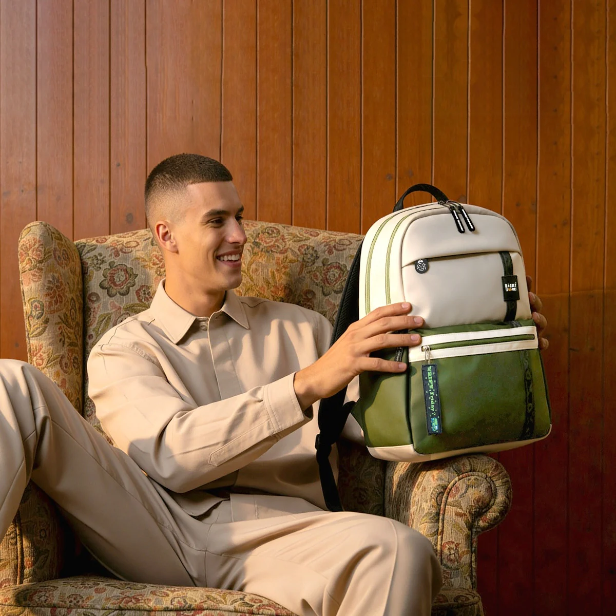 Monkey Troopers Triipy Laptop Backpack - Image 2
