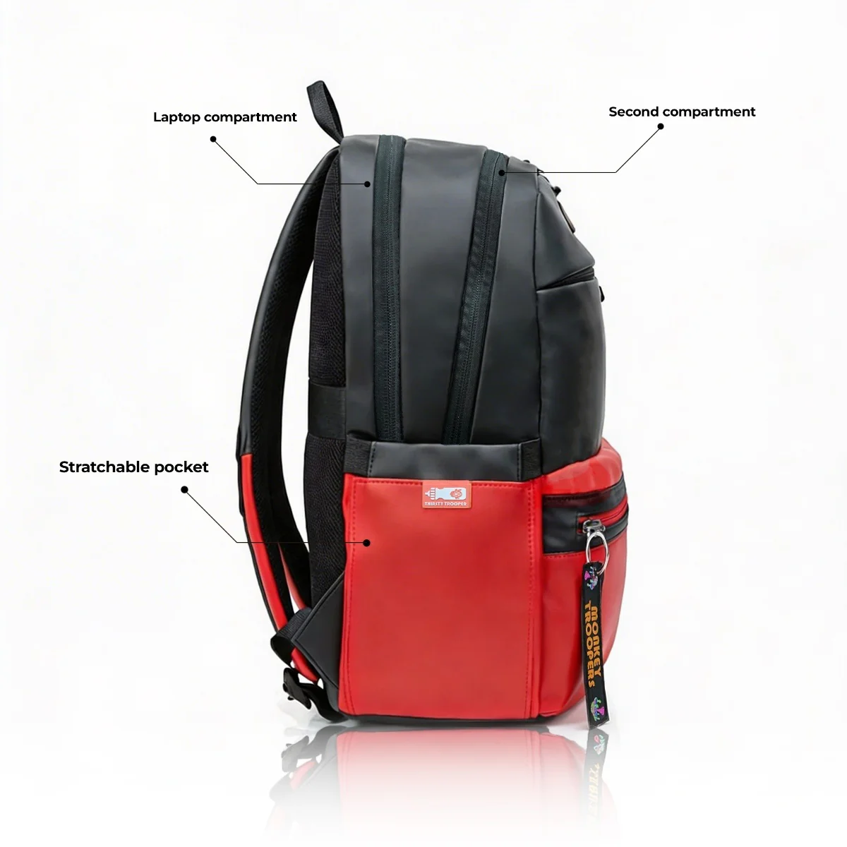 Monkey Troopers Triipy Laptop Backpack - Image 5