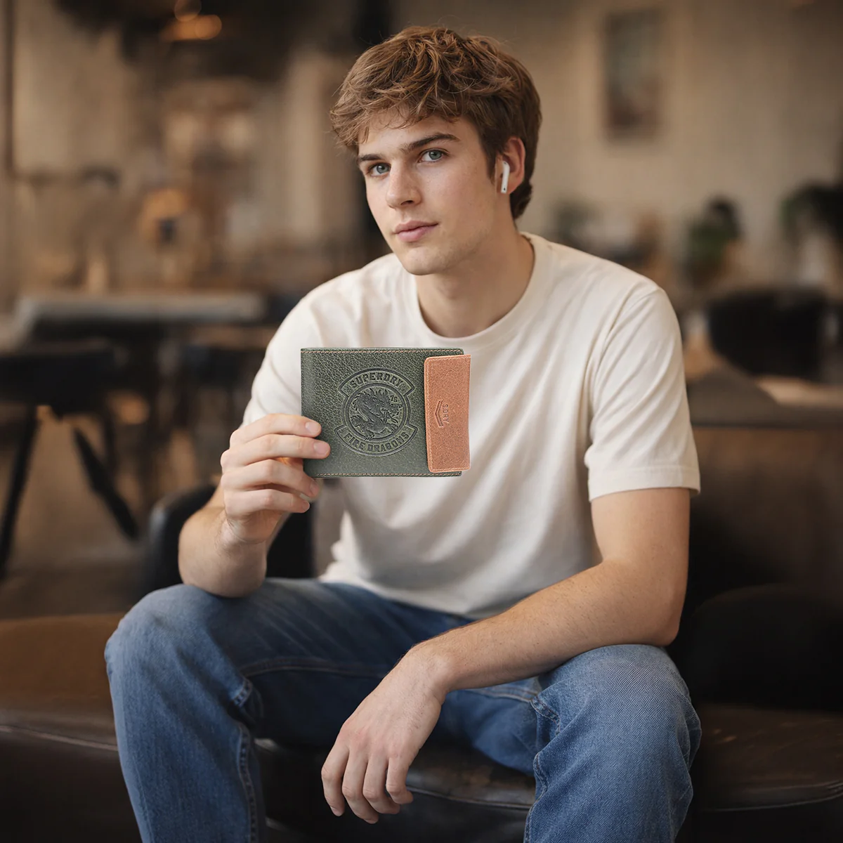 Superdry Plymouth Men's Slimfold Wallet - Image 8