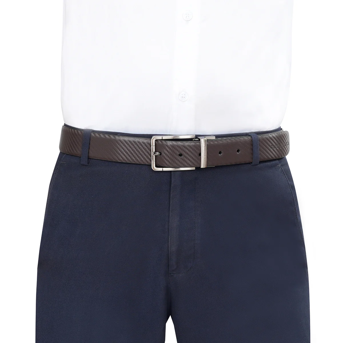 The Vertical Athens Men's Reversible Belt - Image 7