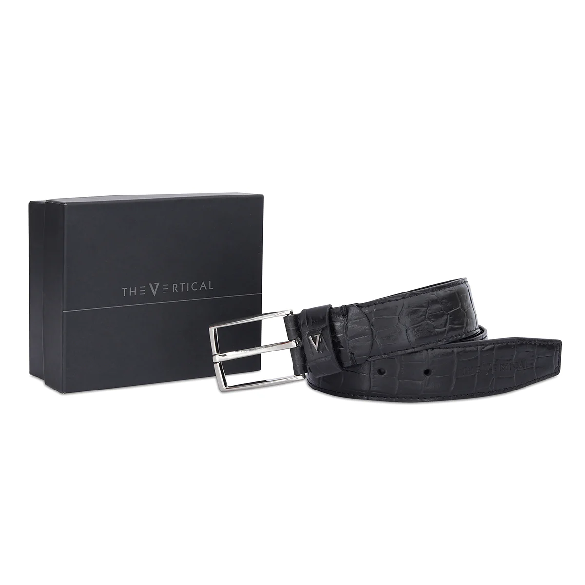The Vertical Crete Men's Non Reversible Belt - Image 8