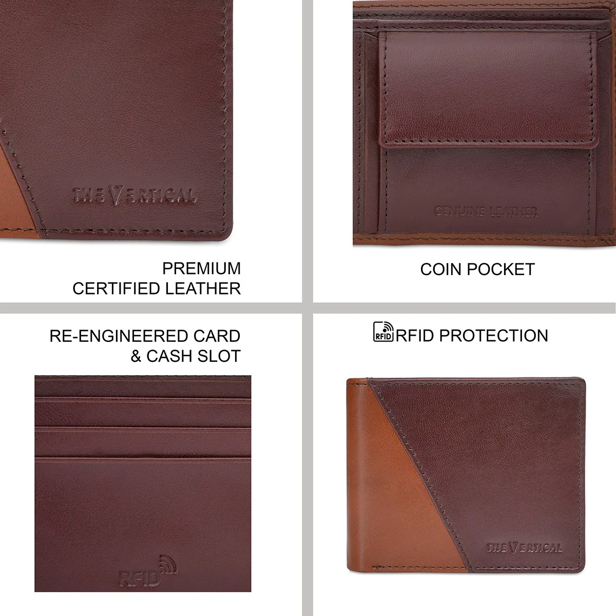 The Vertical Denwer Men's Global Coin Wallet - Image 7