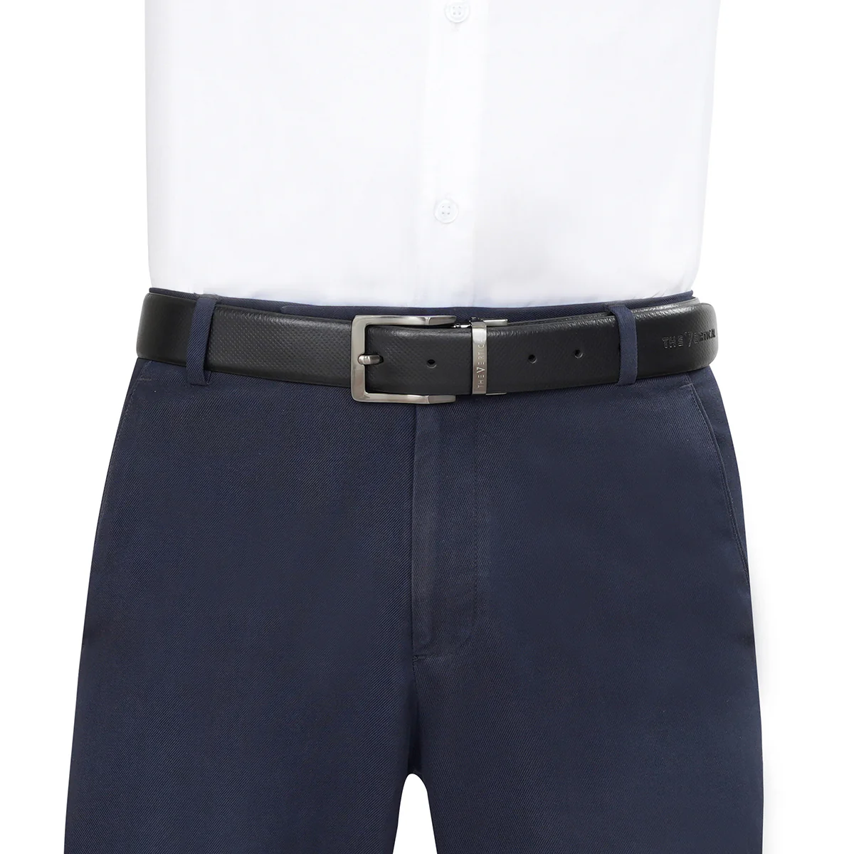 The Vertical Epirus Men's Reversible Belt - Image 7