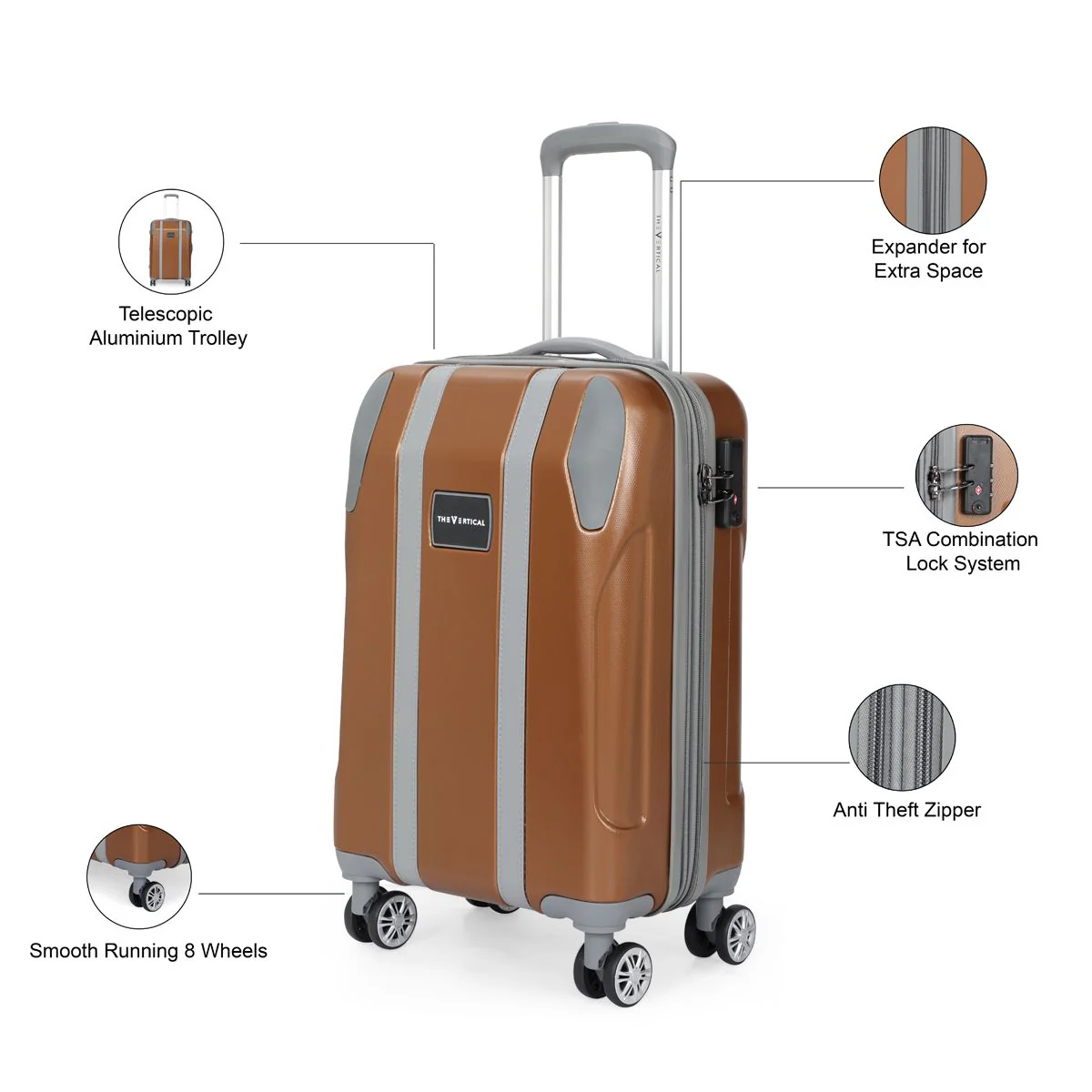 The Vertical Griffin Hard Luggage - Image 5