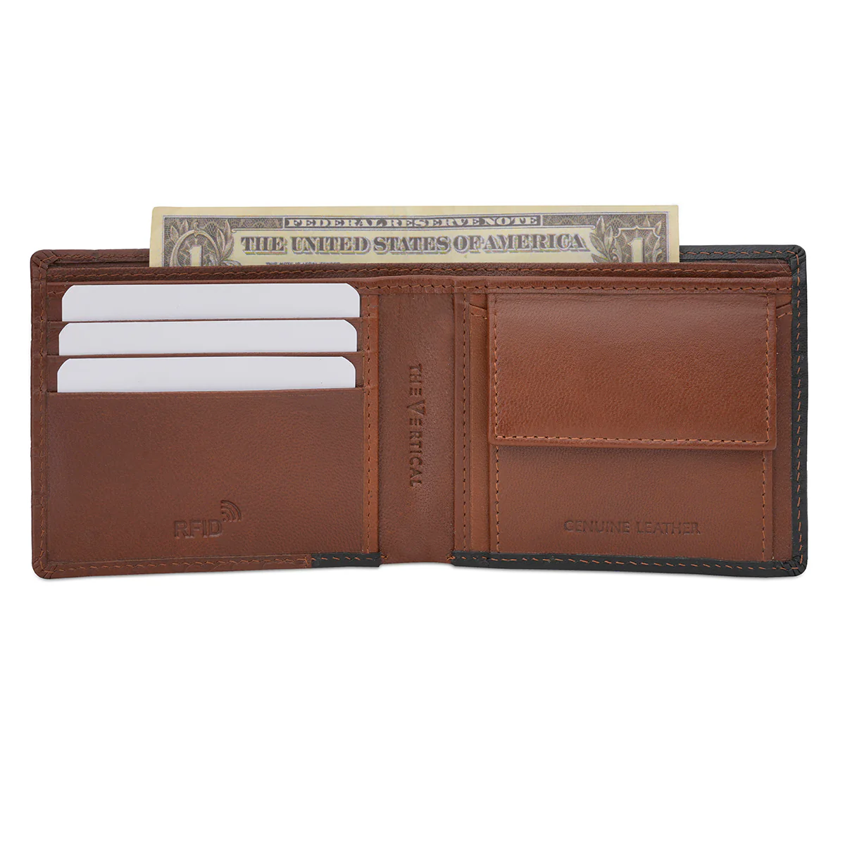 The Vertical Howland Men's Global Coin Wallet - Image 6