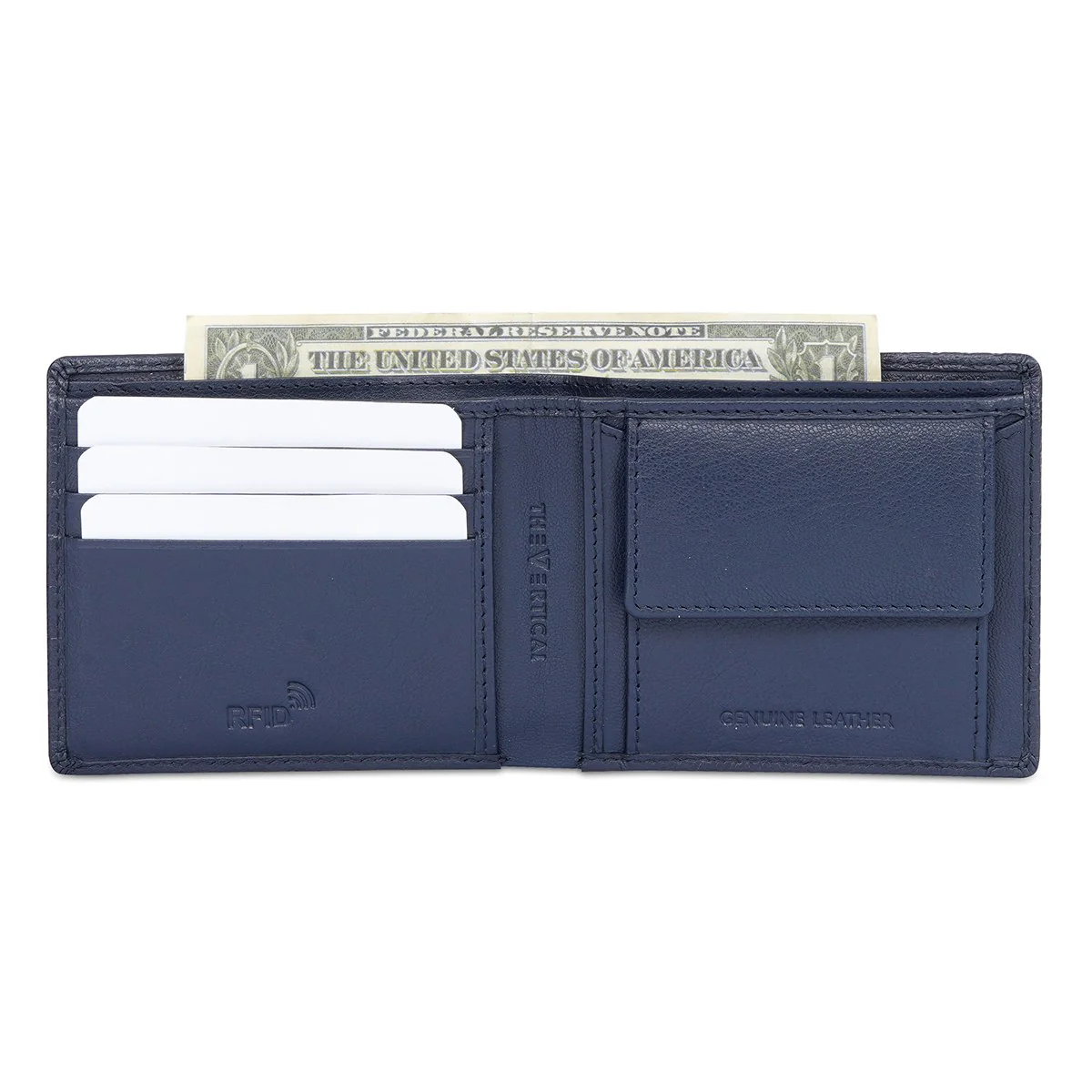 The Vertical Idaho Men's Global Coin Wallet - Image 6