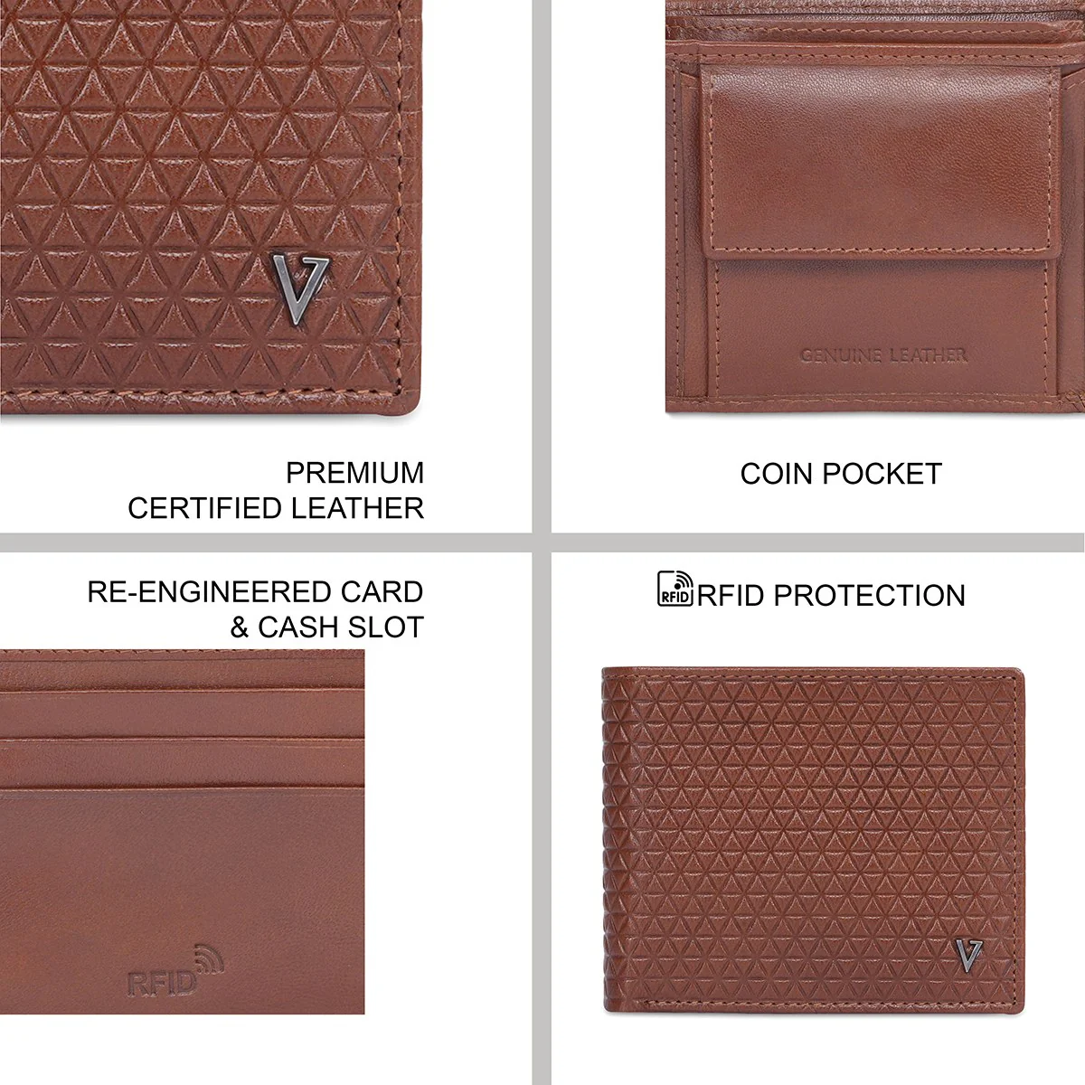 The Vertical Idaho Men's Global Coin Wallet - Image 8