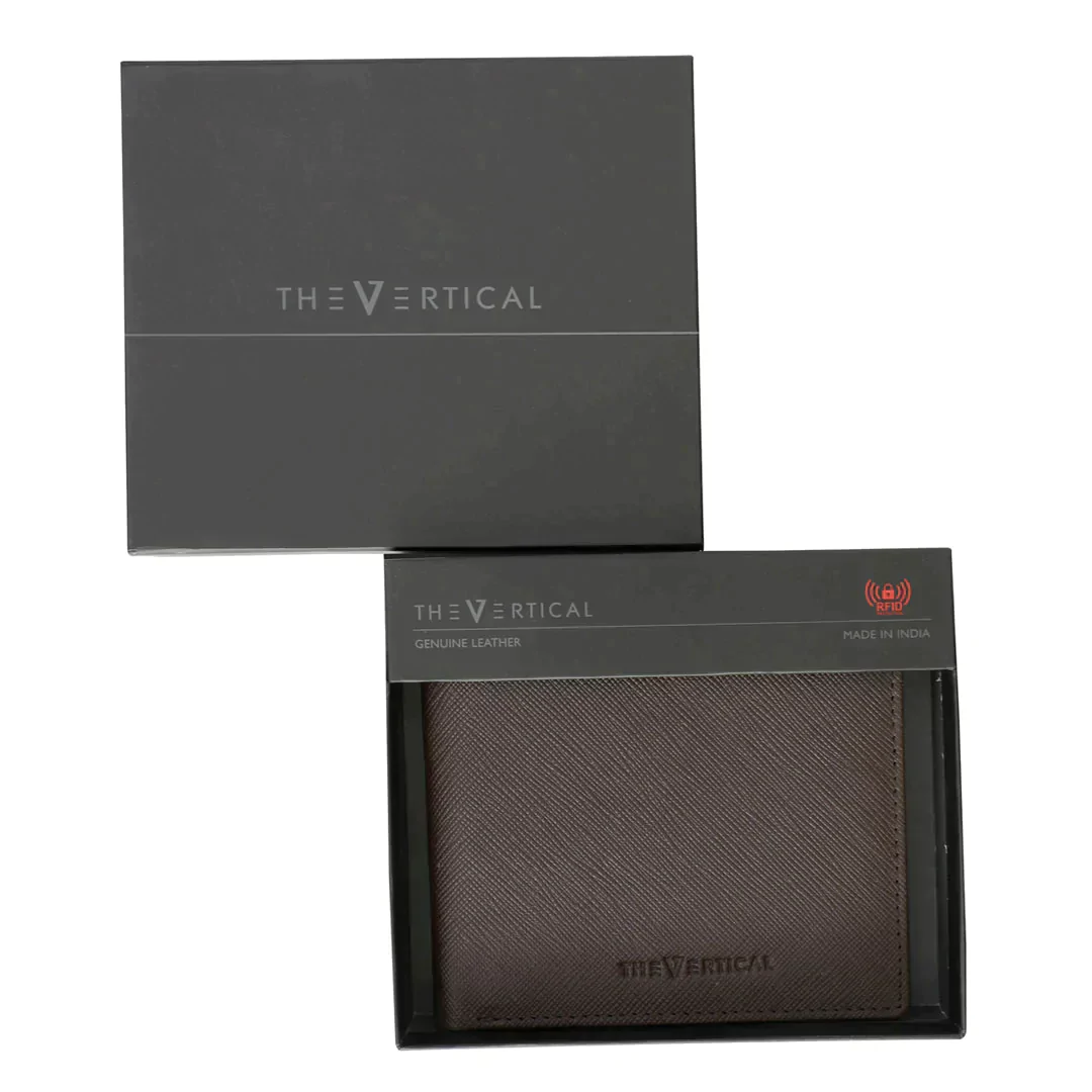 The Vertical Maestro Men's Leather Global Coin Wallet - Image 6