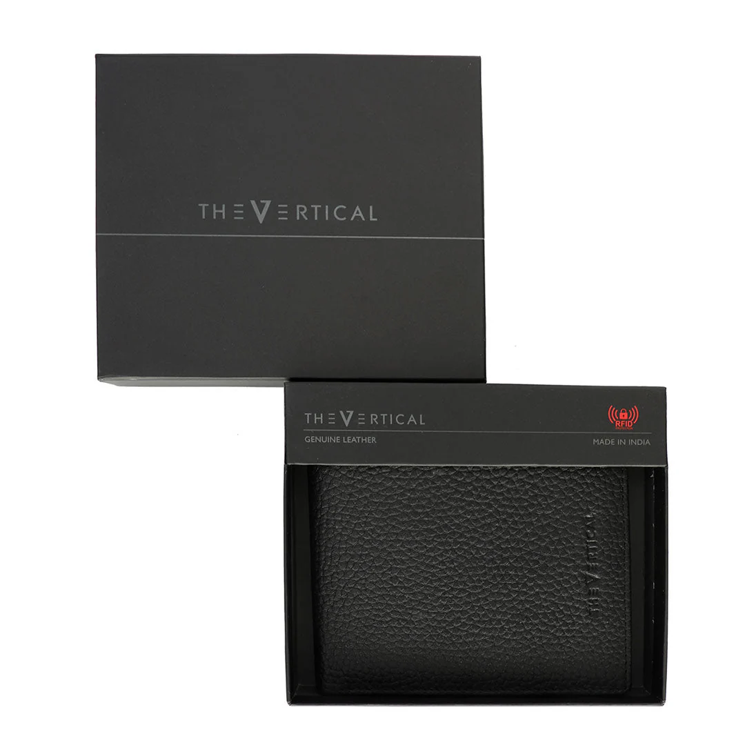 The Vertical Milenia Men's Leather Global Coin Wallet - Image 6