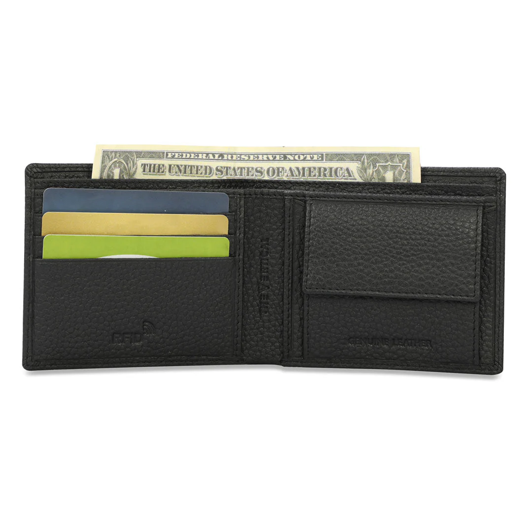 The Vertical Milenia Men's Leather Global Coin Wallet - Image 8