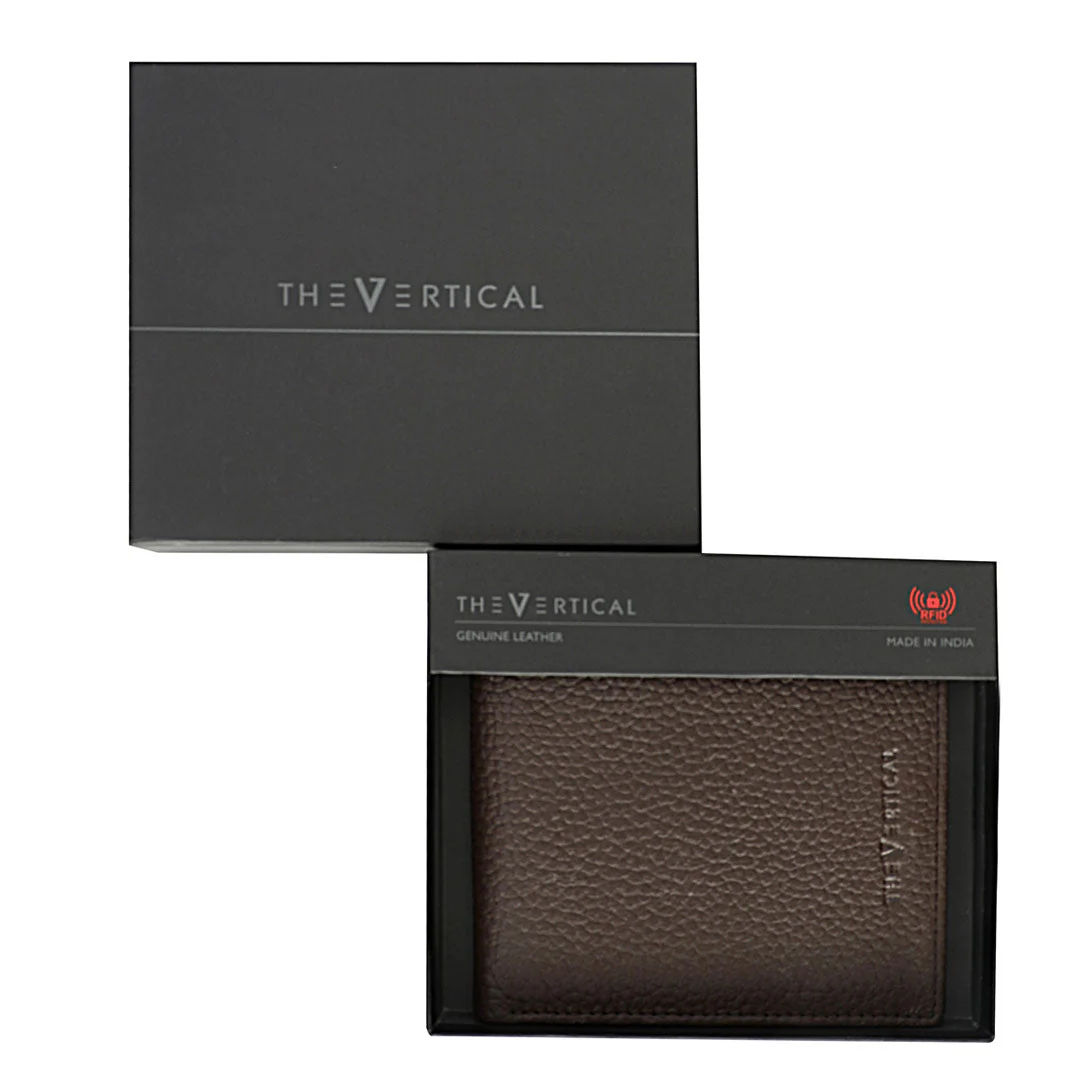 The Vertical Milenia Men's Leather Global Coin Wallet - Image 6