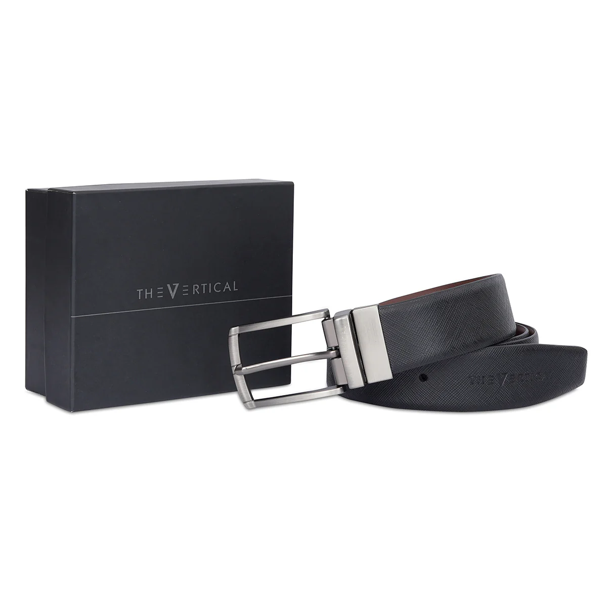 The Vertical Patras Men's Reversible Belt - Image 8