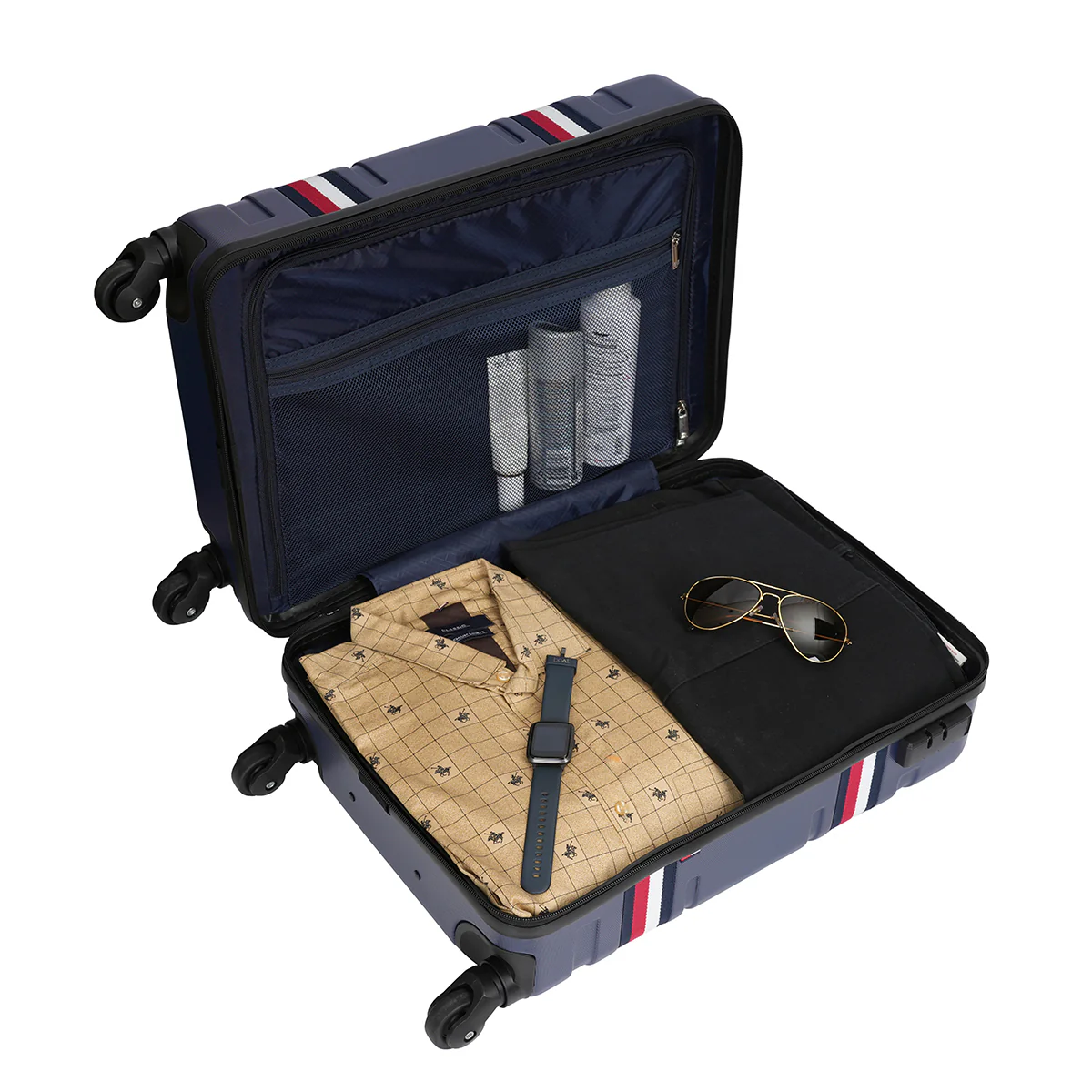 Tommy Hilfiger Travel Gear Thames Pro Unisex Hard Luggage - Image 10