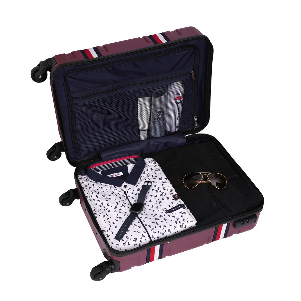 Tommy Hilfiger Travel Gear Thames Pro Unisex Hard Luggage - Image 20