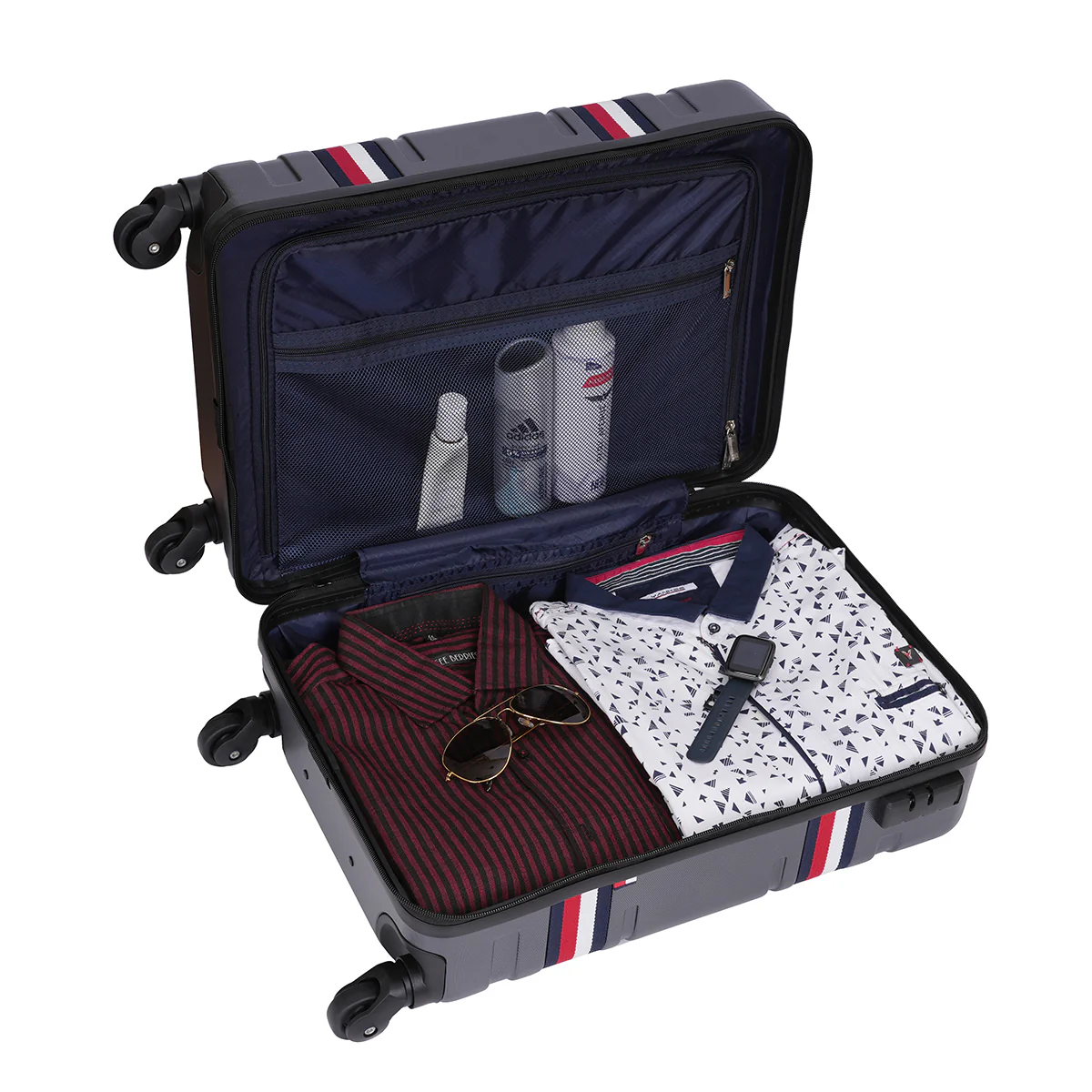 Tommy Hilfiger Travel Gear Thames Pro Unisex Hard Luggage - Image 30
