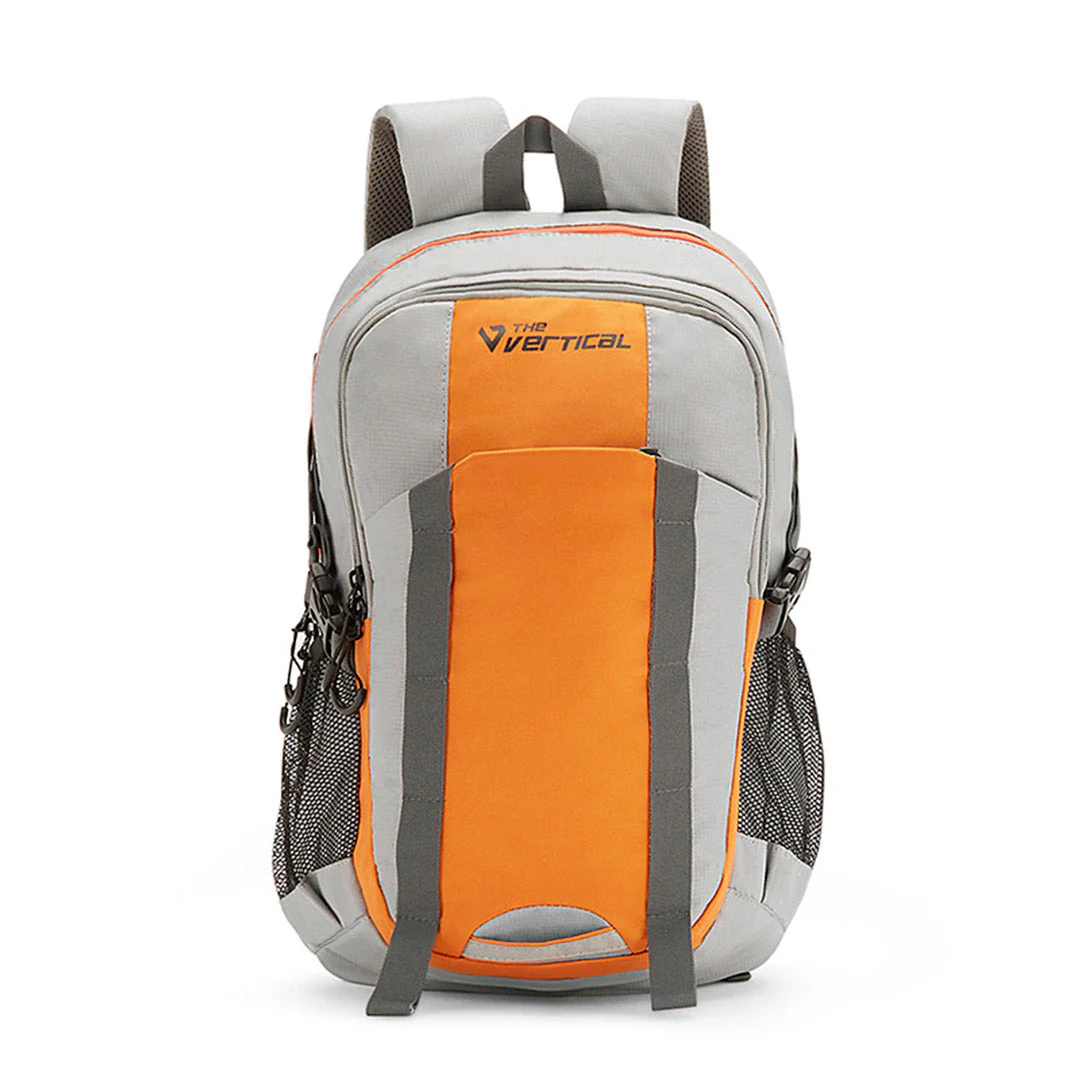 The Vertical Voyage Unisex Slim Polyester Water Resistant Backpack
