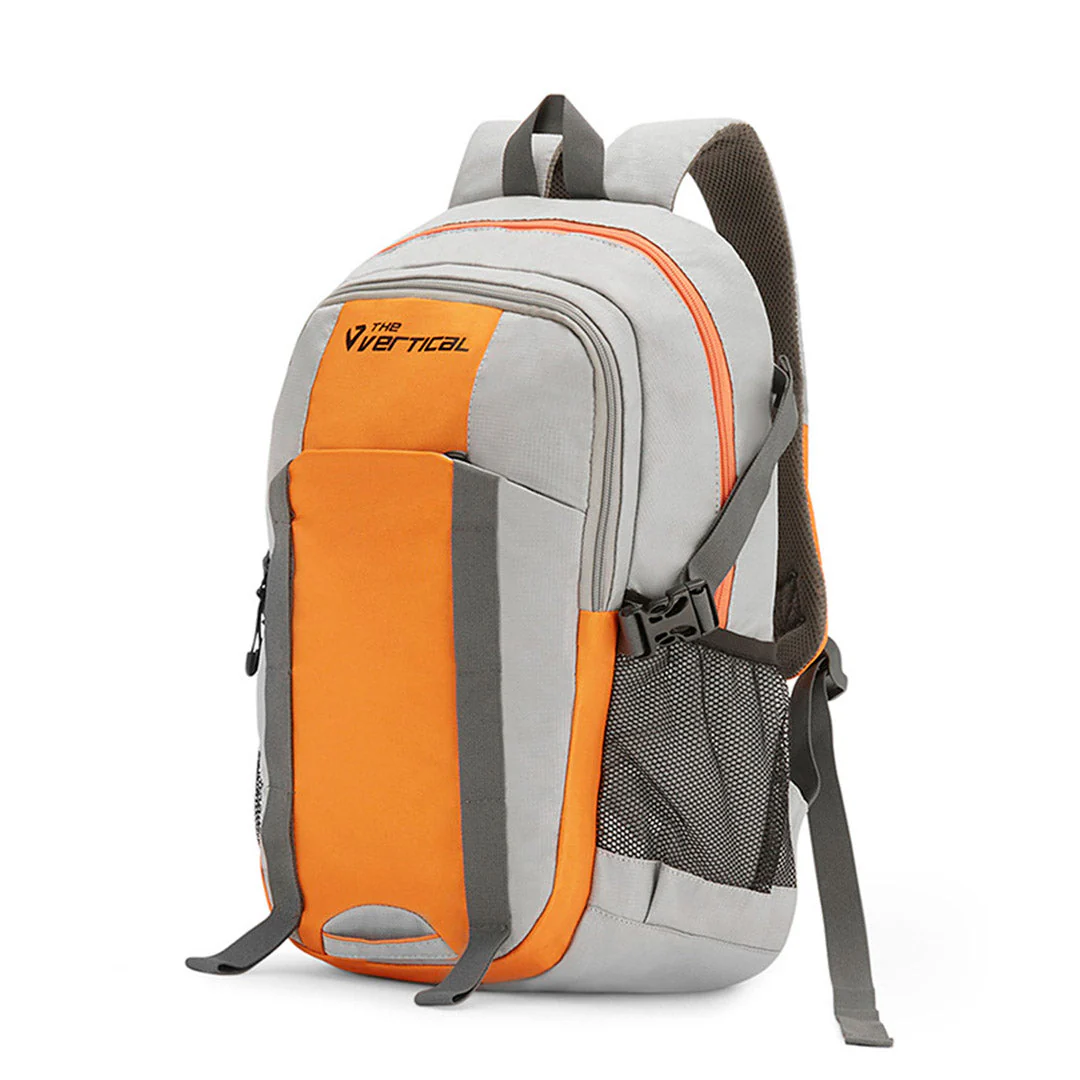 The Vertical Voyage Unisex Slim Polyester Water Resistant Backpack - Image 2