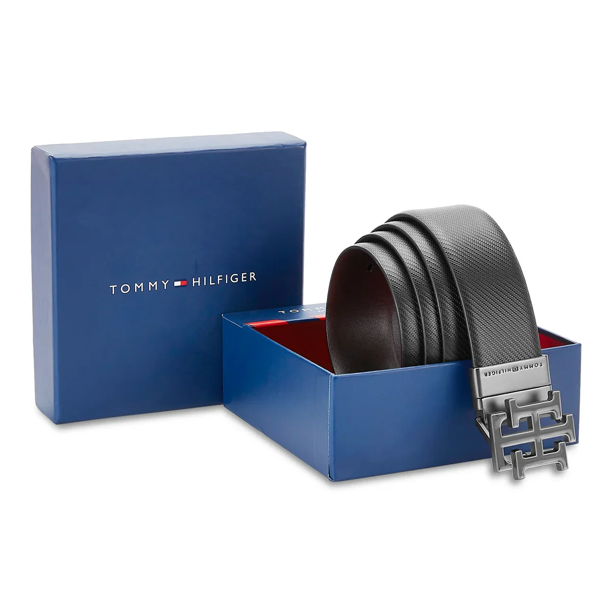 Tommy Hilfiger Aalborg Men's Reversible Leather Belt - Image 6