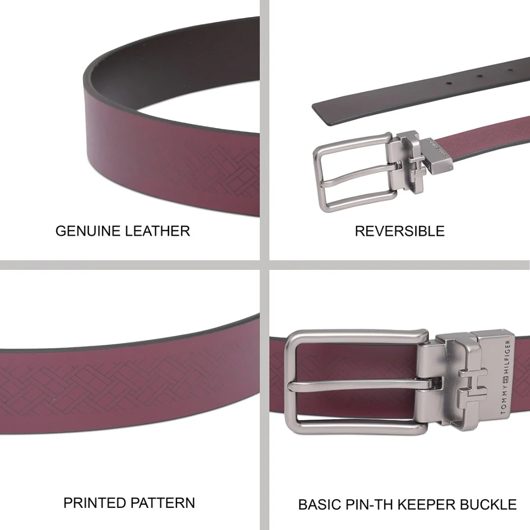 Tommy Hilfiger Abaco Men's Reversible Belt - Image 4