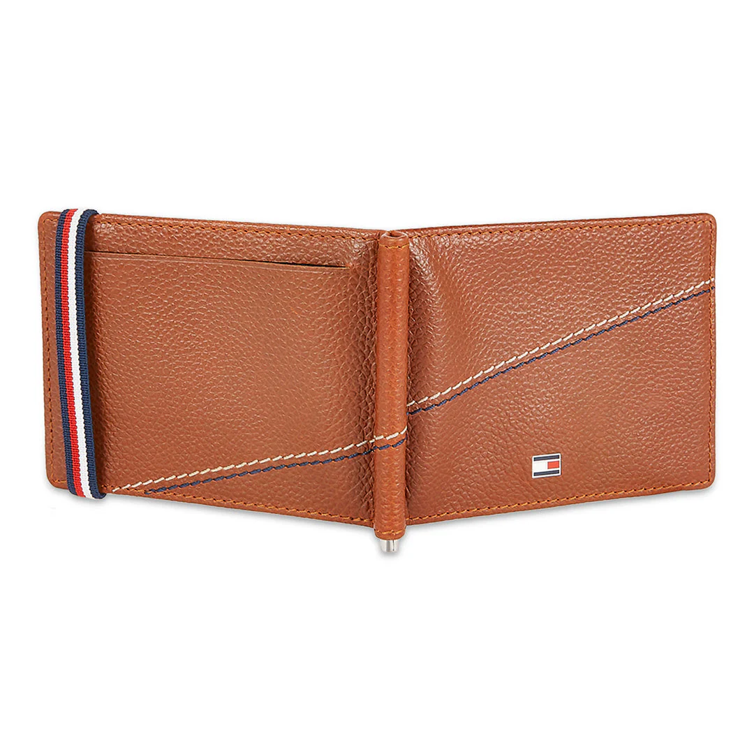 Tommy Hilfiger Adriel Men's Leather Moneyclip Wallet - Image 13