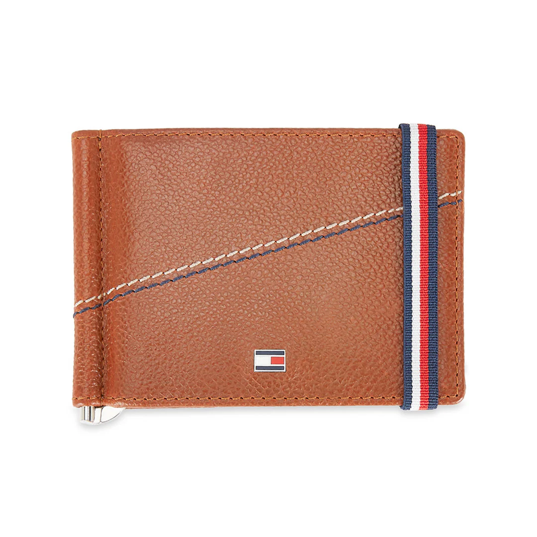 Tommy Hilfiger Adriel Men's Leather Moneyclip Wallet - Image 9
