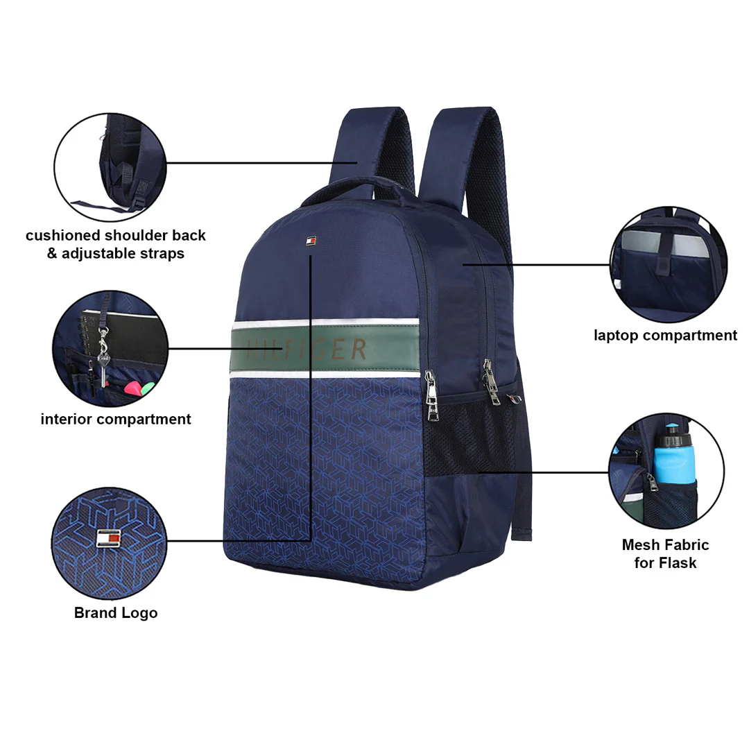 Tommy Hilfiger Adrien Laptop Backpack - Image 4