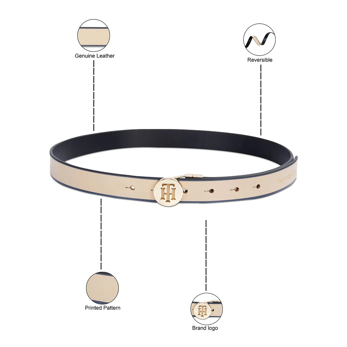 Tommy Hilfiger Aera Women's Reversible Belt - Image 5