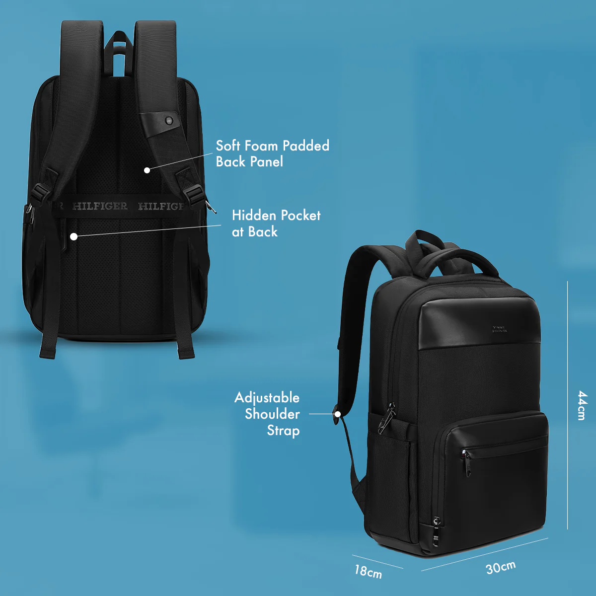 Tommy Hilfiger Airvane Laptop Backpack - Image 4