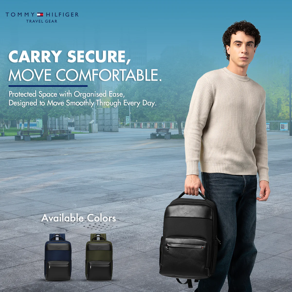 Tommy Hilfiger Airvane Laptop Backpack - Image 7