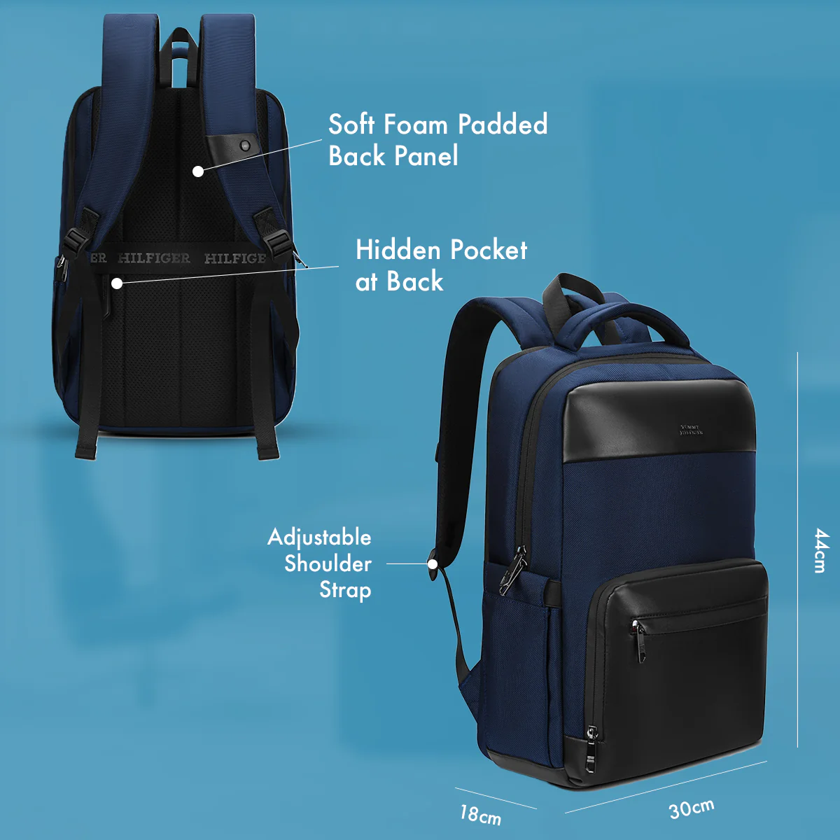 Tommy Hilfiger Airvane Laptop Backpack - Image 5