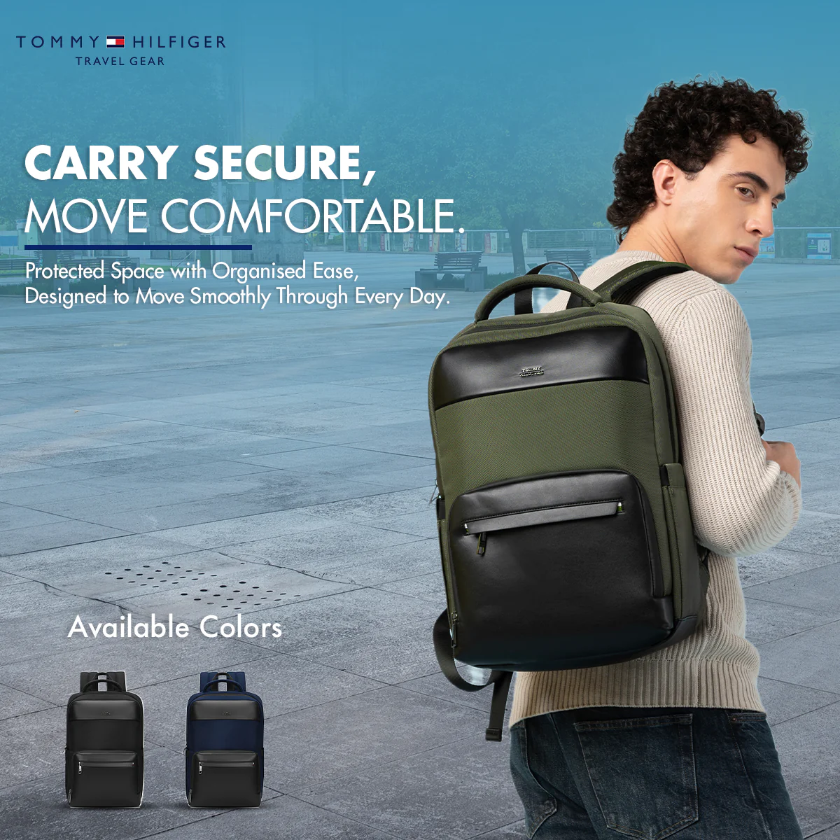 Tommy Hilfiger Airvane Laptop Backpack - Image 7