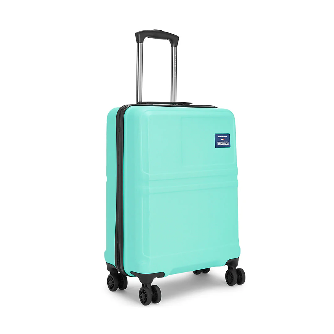 Tommy Hilfiger Alpha Hard Luggage Set of 2 Mint Green (Mid + Cargo) - Image 4