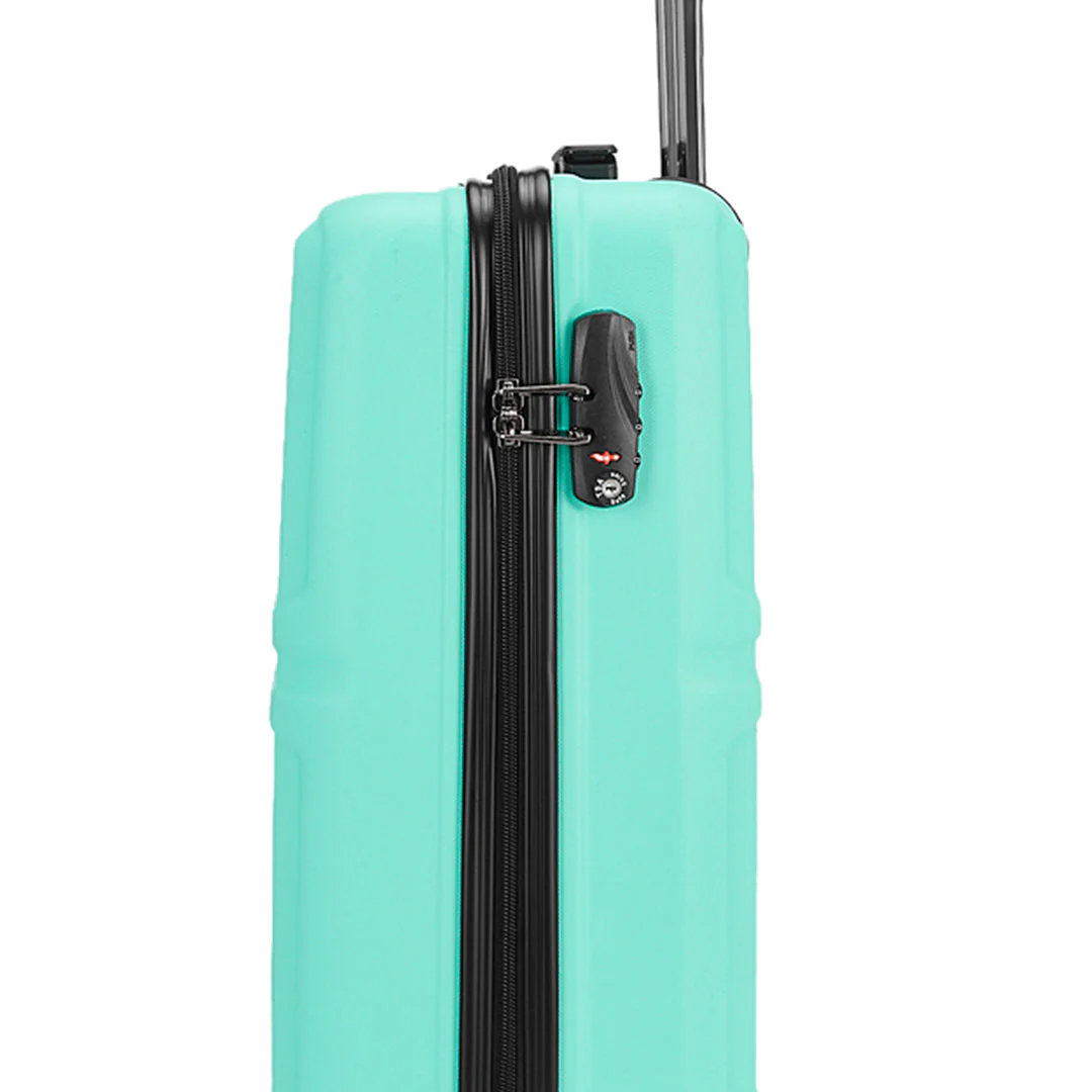 Tommy Hilfiger Alpha Hard Luggage Set of 2 Mint Green (Mid + Cargo) - Image 9