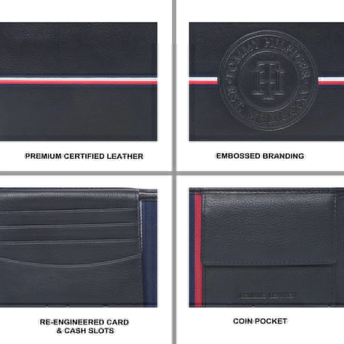 Tommy Hilfiger Alsek Men's Global Coin Wallet - Image 7