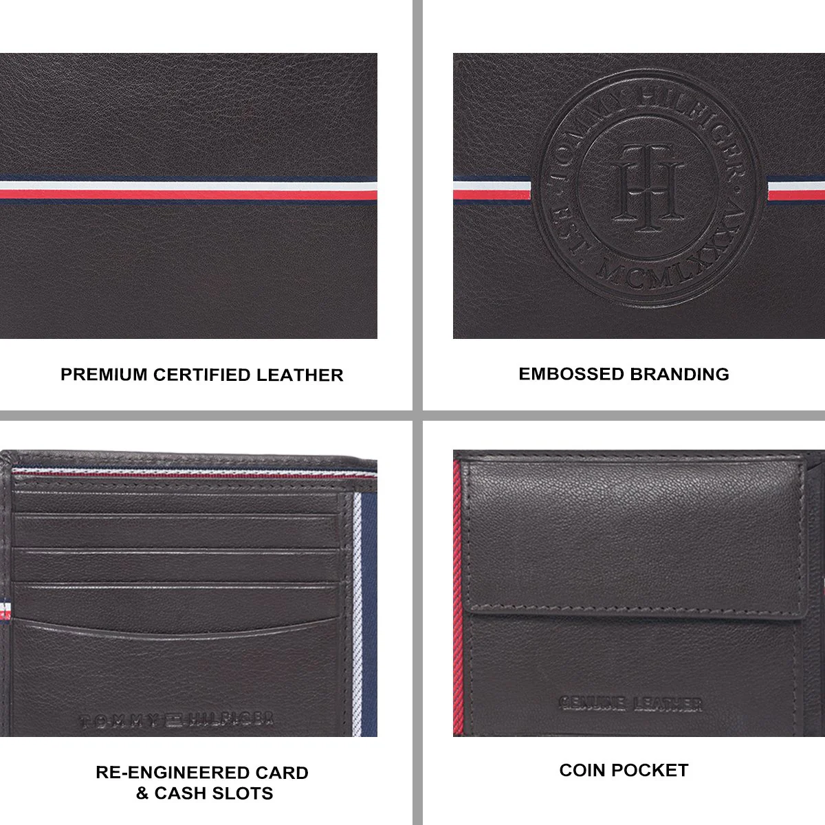 Tommy Hilfiger Alsek Men's Global Coin Wallet - Image 7