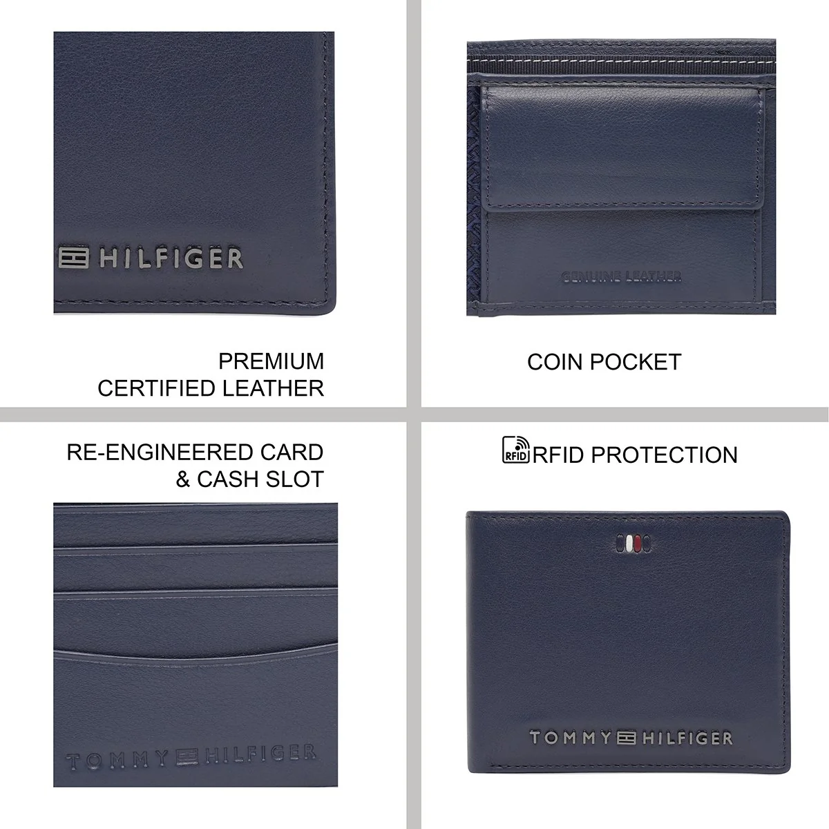 Tommy Hilfiger Altiona Men's Global Coin Wallet - Image 8