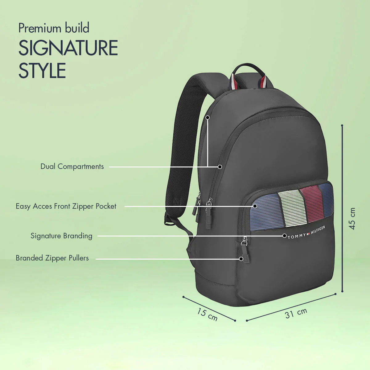 Tommy Hilfiger Amulet Laptop Backpack - Image 4