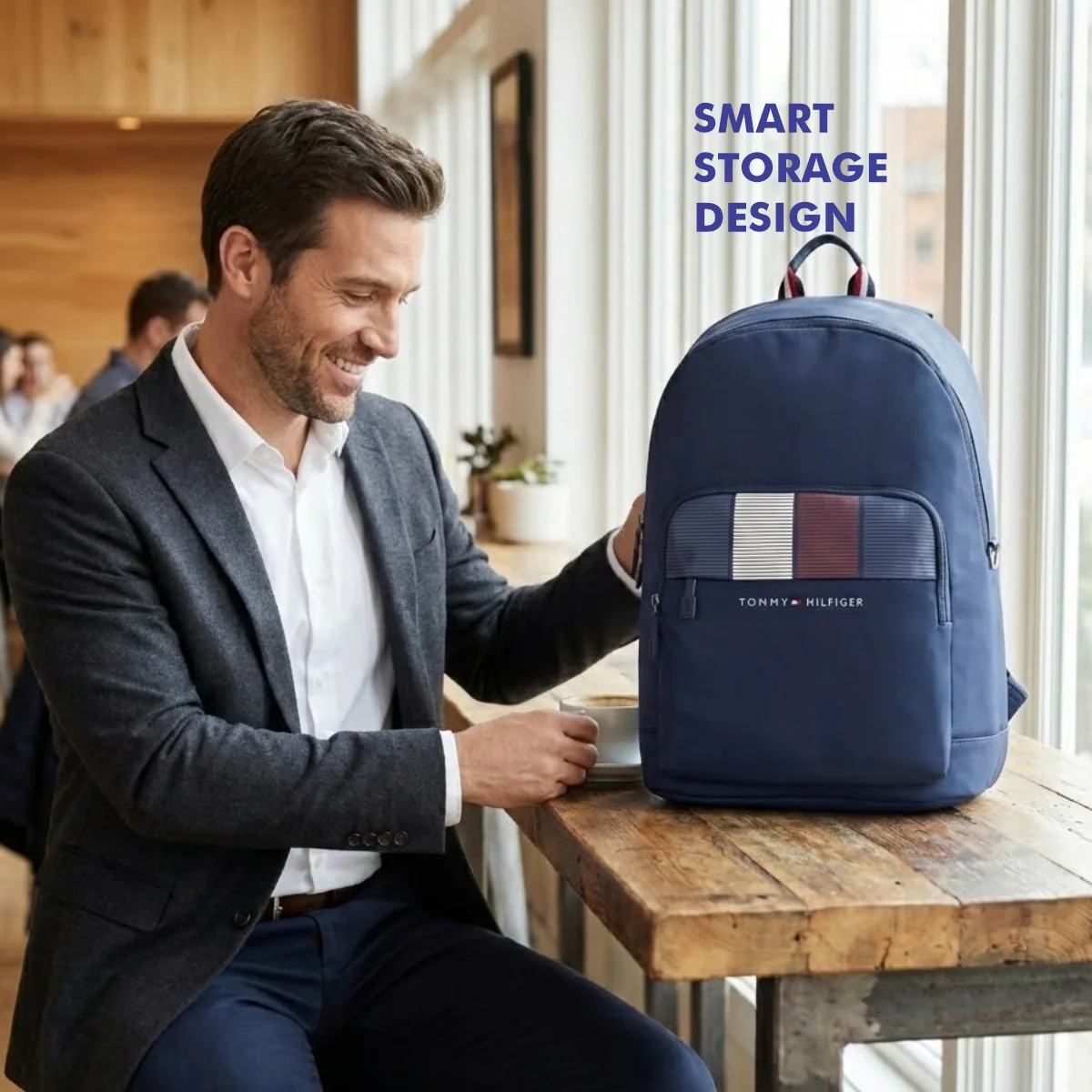 Tommy Hilfiger Amulet Laptop Backpack - Image 6