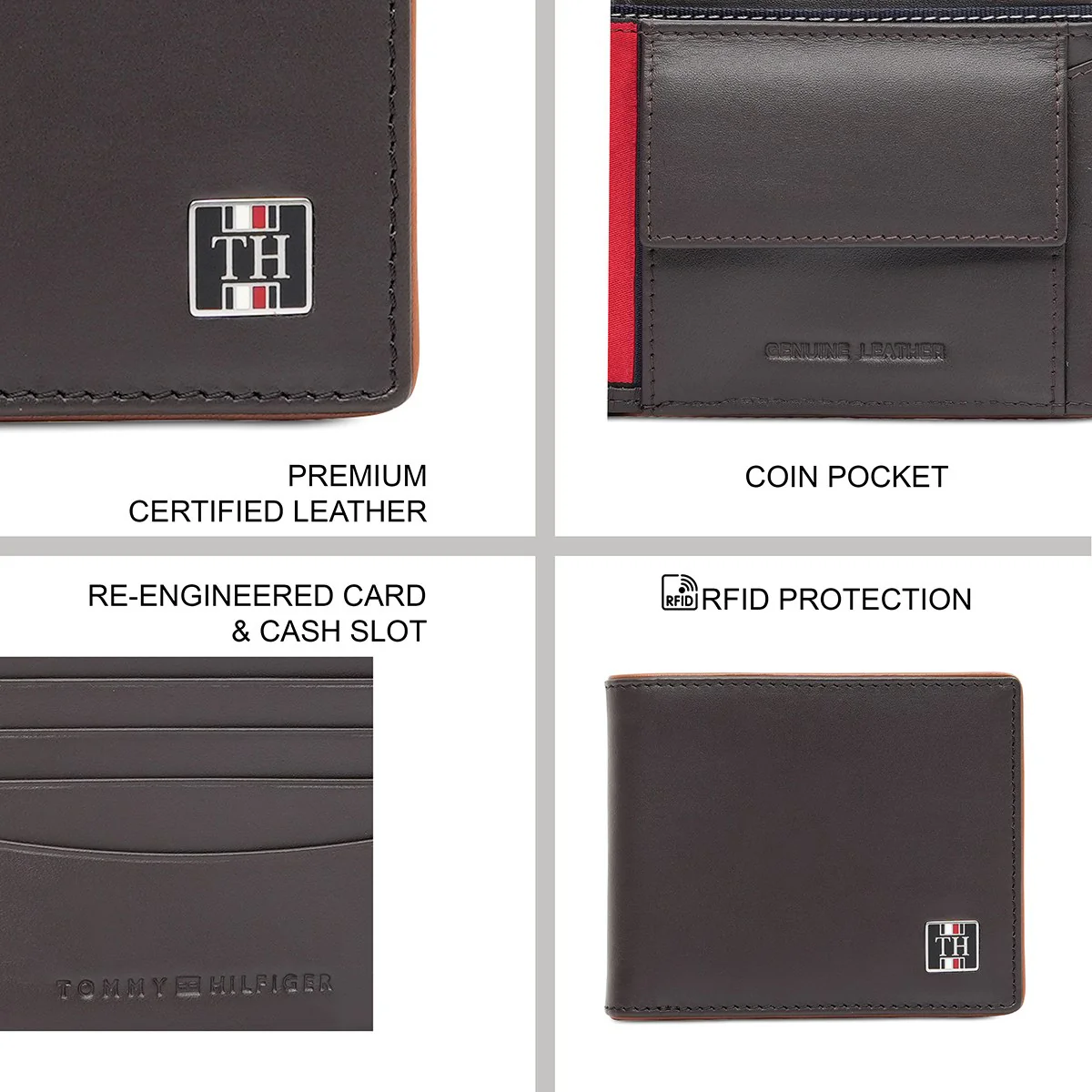 Tommy Hilfiger Anatoli Men's Global Coin Wallet - Image 8