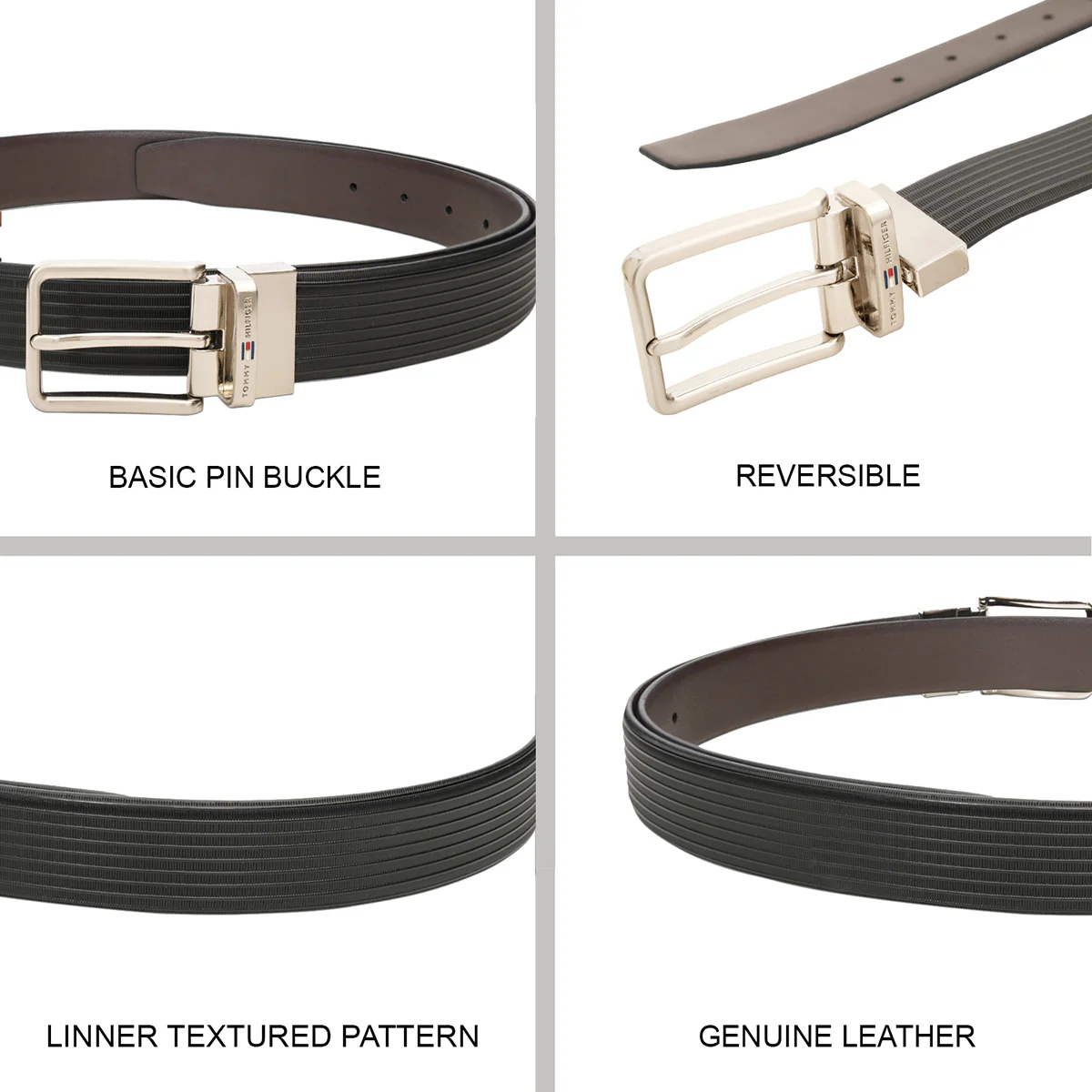 Tommy Hilfiger Ancon Men's Reversible Belt - Image 9