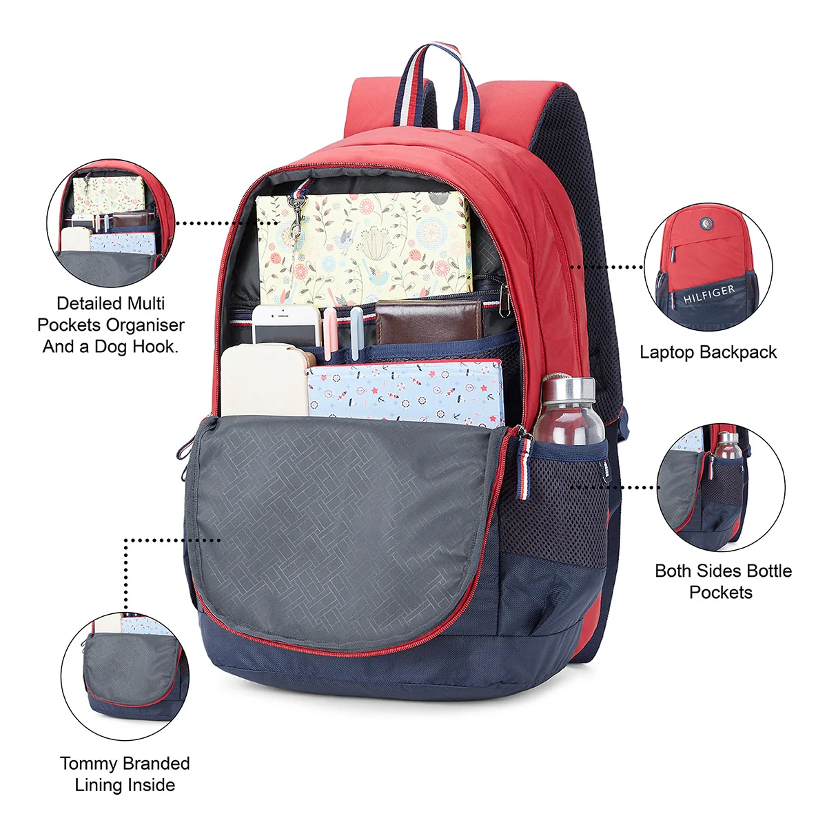 Tommy Hilfiger Anders Laptop Backpack - Image 7