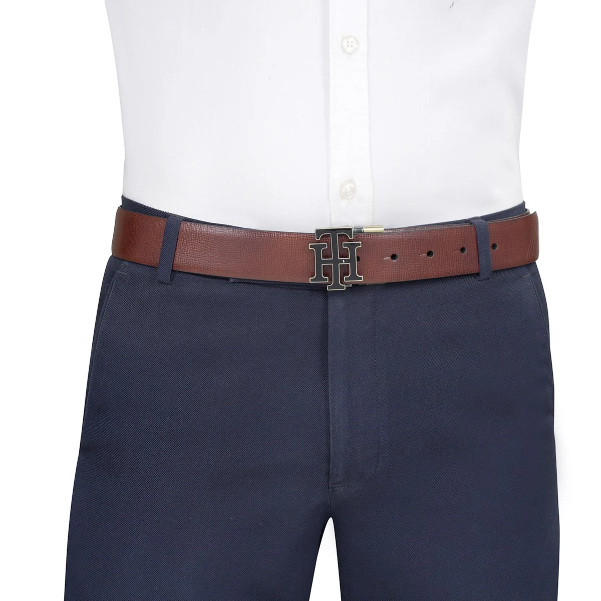 Tommy Hilfiger Andros Men's Reversible Belt - Image 8