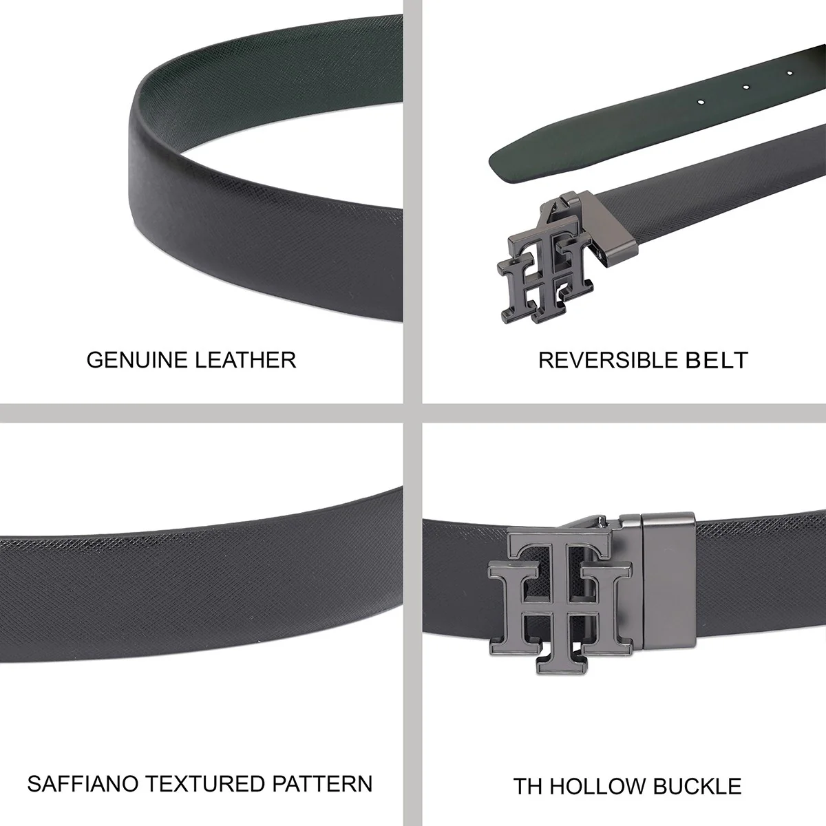 Tommy Hilfiger Antigua Men's Reversible Belt - Image 4