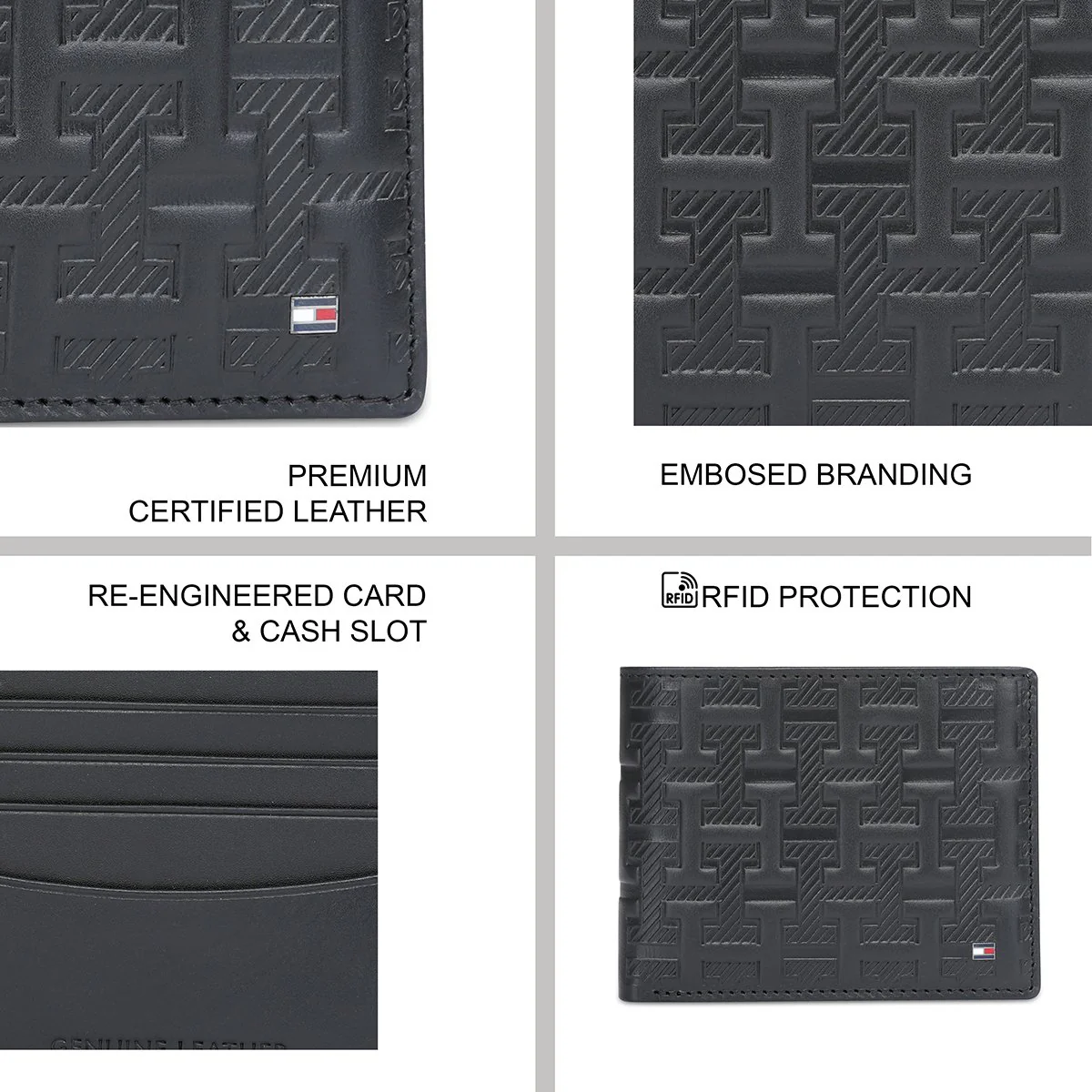 Tommy Hilfiger Antrin Men's Passcase Wallet - Image 4
