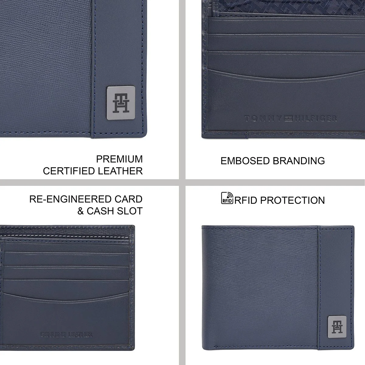Tommy Hilfiger Arandas Men's Passcase Wallet - Image 7