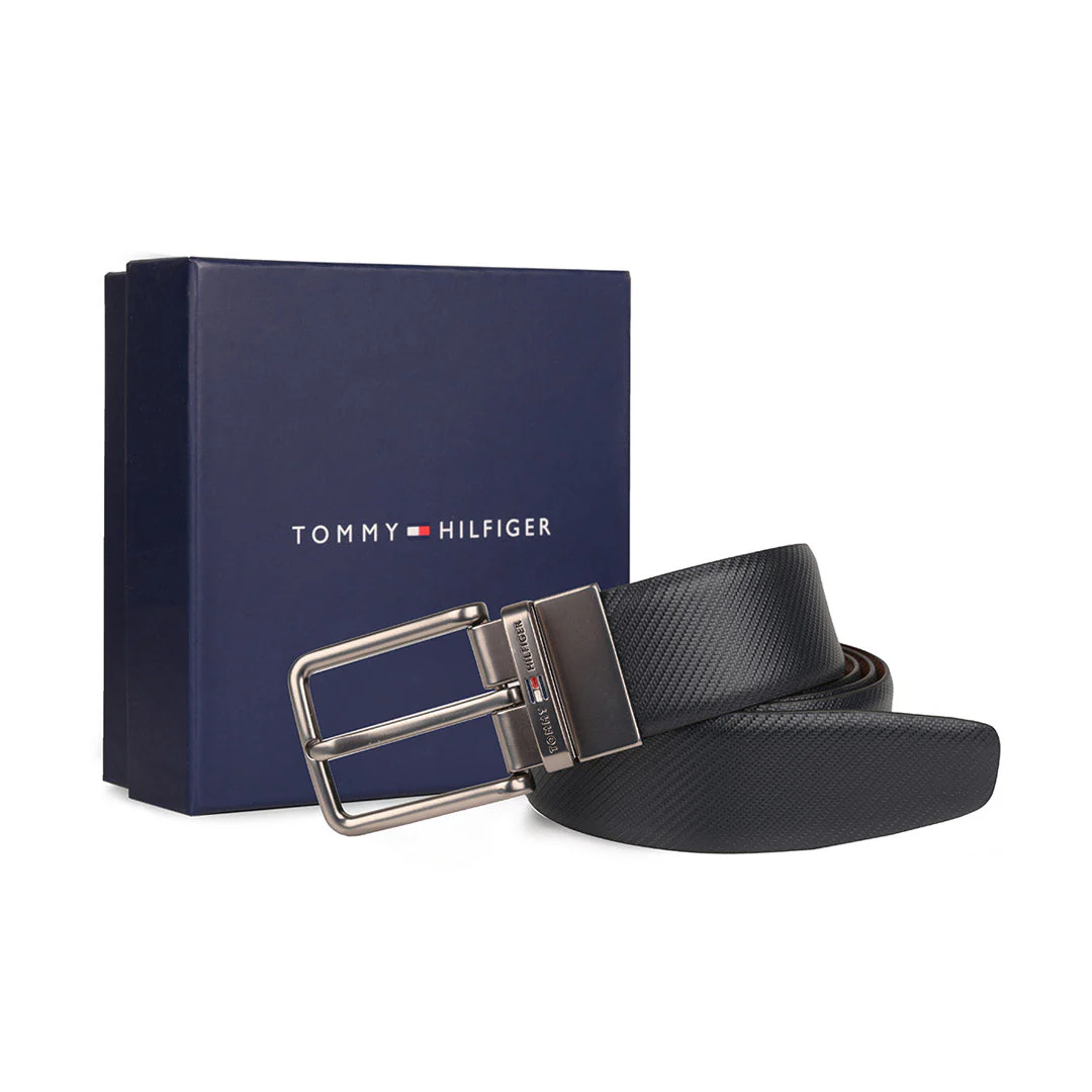 Tommy Hilfiger Archie Men's Reversible Leather Belt - Image 7
