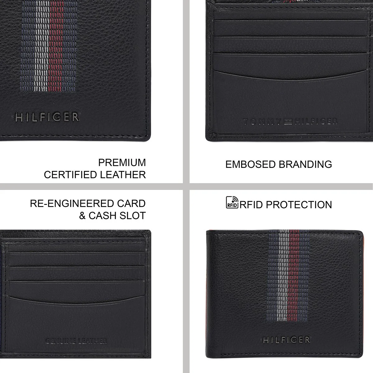 Tommy Hilfiger Astoria Men's Slimfold Wallet - Image 7
