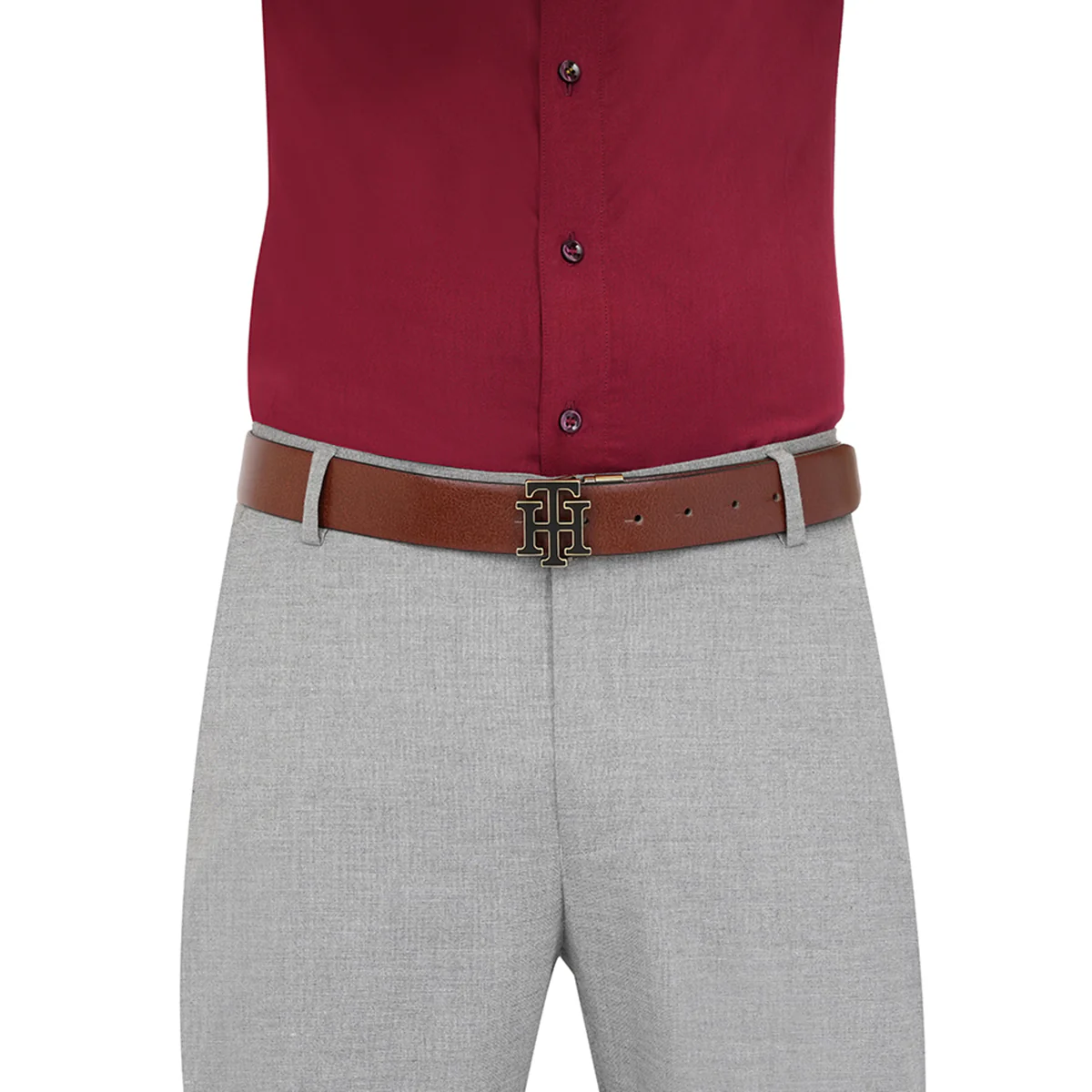 Tommy Hilfiger Athlone Men's Reversible Belt - Image 7
