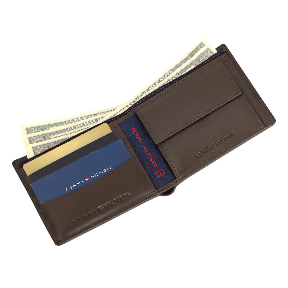Tommy Hilfiger Aurelio Men's Leather Global Coin Wallet - Image 5