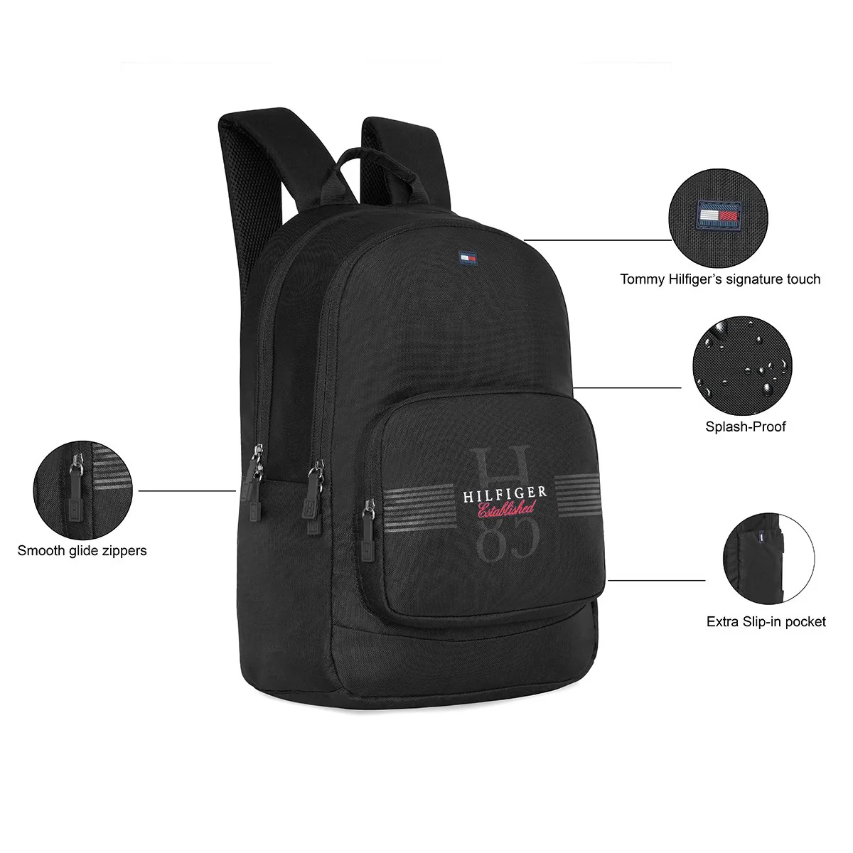 Tommy Hilfiger Babylon Laptop Backpack - Image 3